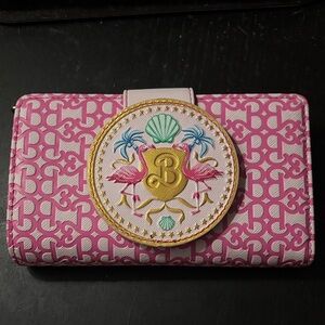 Loungefly Pink Flamingo Crest Wallet